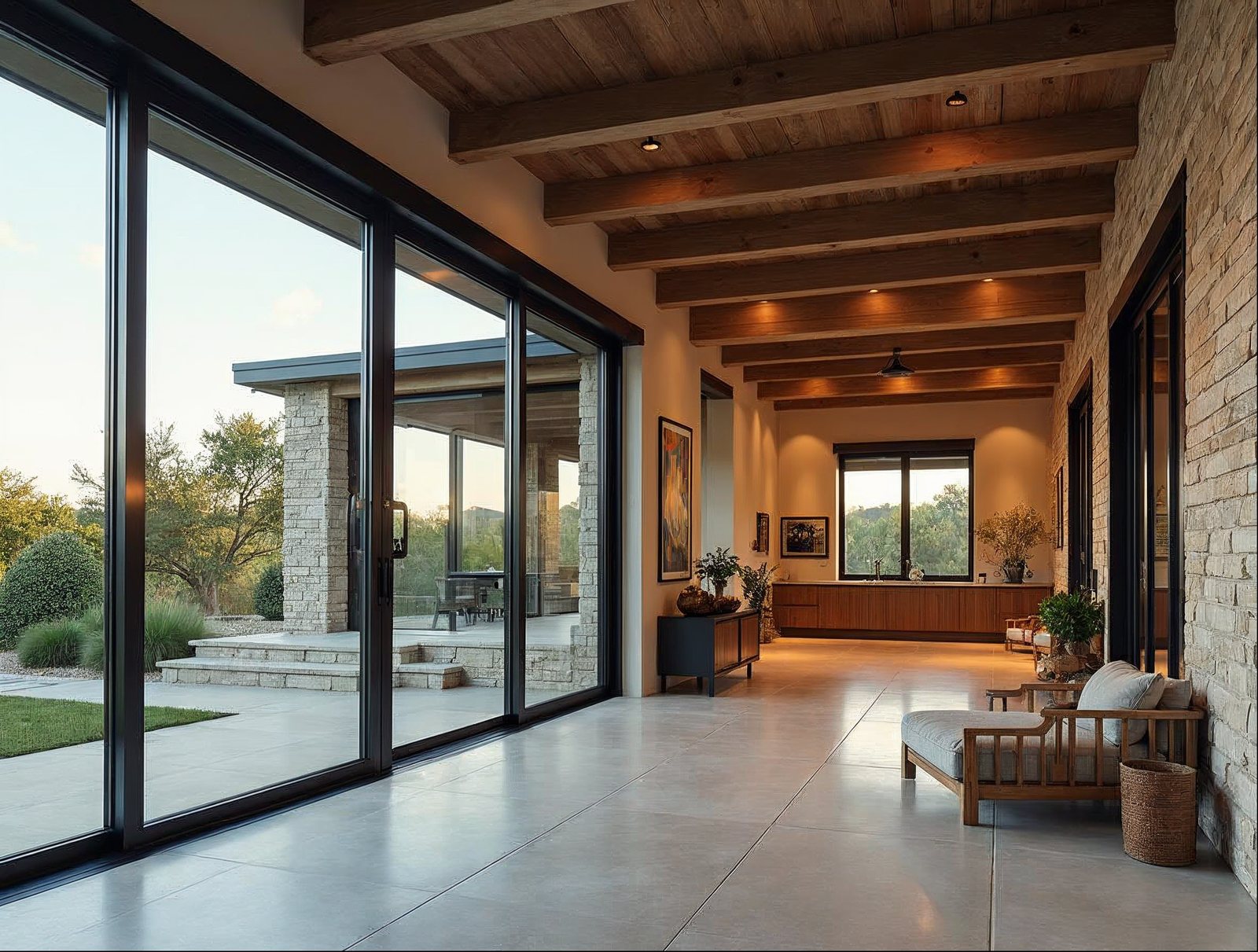 12-foot wide aluminum multi-slide glass door system showing panel count and rough opening configuration