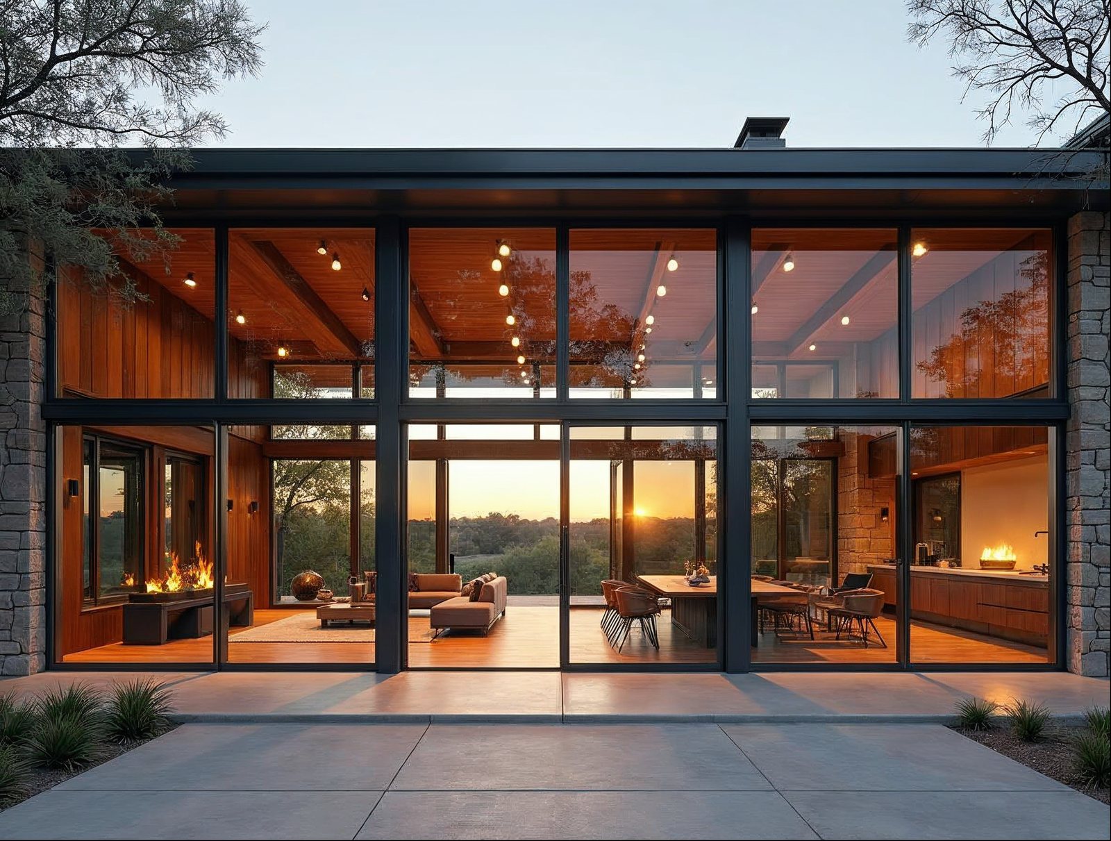 Multi-panel aluminum sliding door system spanning large opening — contractor spec guide aluminum vs vinyl sliding doors