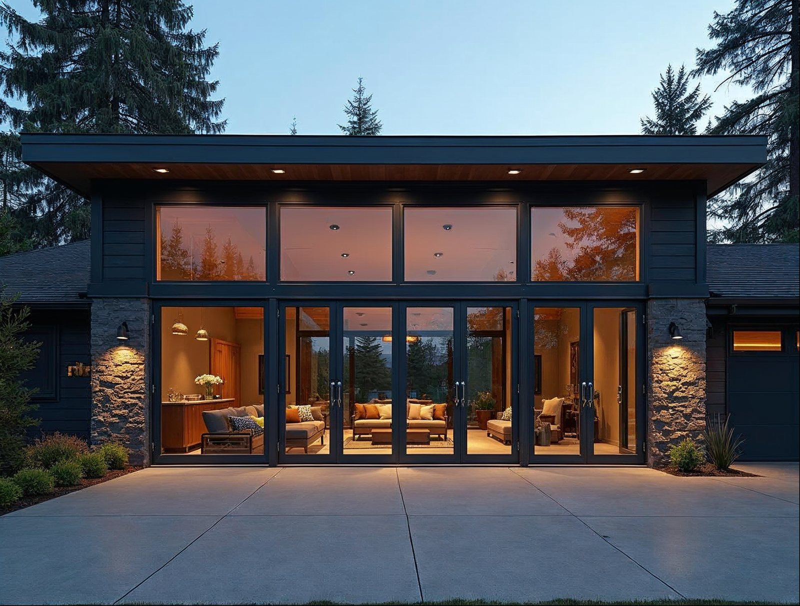 Thermal-break aluminum bi-fold folding patio doors — installed cost comparison for builders and developers